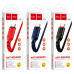 Кабель HOCO X59 USB to Type-C 3A, 1m, nylon, TPE connectors, Red Кабель HOCO X59 USB to Type-C 3A, 1m, nylon, TPE connectors, Red