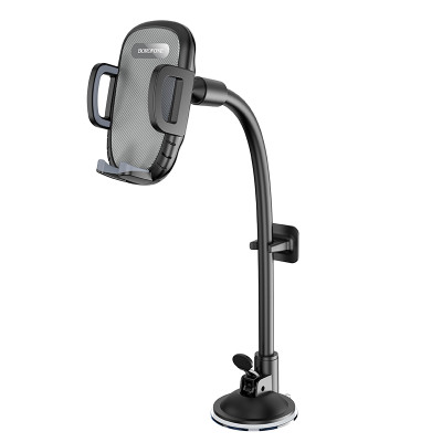 Автотримач для телефона BOROFONE BH54 Racer windshield car holder Black Автотримач для телефона BOROFONE BH54 Racer windshield car holder Black
