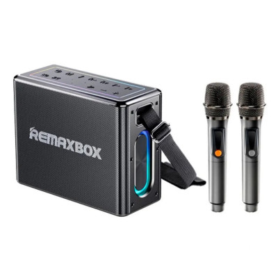 Портативна колонка REMAX RB-M51 Chenyie Series Portable Wireless Speaker with Lights, 120W, Black Портативна колонка REMAX RB-M51 Chenyie Series Portable Wireless Speaker with Lights, 120W, Black