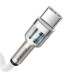 Кабель Baseus Cafule Series Metal Data Cable Type-C to Type-C 100W 1m White Кабель Baseus Cafule Series Metal Data Cable Type-C to Type-C 100W 1m White