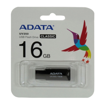 Флеш-накопичувач ADATA USB 2.0 AUV 250 16Gb Silver