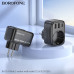 Мережевий фільтр BOROFONE BAC14 Wide 1-socket wall outlet (1C2A) (EU/GER) Black Мережевий фільтр BOROFONE BAC14 Wide 1-socket wall outlet (1C2A) (EU/GER) Black