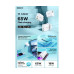 Мережевий зарядний пристрій REMAX Kiddy Series 65W A+C Fast Charger RP-U125 EU-White Мережевий зарядний пристрій REMAX Kiddy Series 65W A+C Fast Charger RP-U125 EU-White
