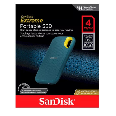 Портативний SSD SanDisk Extreme E61 V2 4TB USB 3.2 Type-C TLC Monterey