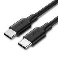 Кабель UGREEN US286 USB-C 2.0 M/M Cable 2m (Black) (UGR-10306) Кабель UGREEN US286 USB-C 2.0 M/M Cable 2m (Black) (UGR-10306)