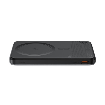 Зовнішній акумулятор ACEFAST M30-5000 PD20W magnetic fast charging power bank with cable Black