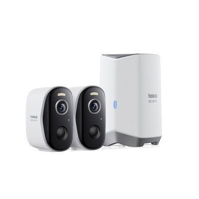 IP-камера відеоспостереження Baseus Security N1 Plus Outdoor Camera 2K 2-Cam Kit White AU