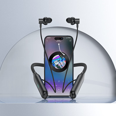 Бездротові спортивні навушники ACEFAST N4 neck hanging wireless earphones Black