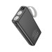 Зовнішній акумулятор HOCO J129A Nature flashlight power bank(20000mAh) Black
