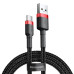 Кабель Baseus Cafule Cable USB For Type-C 3A 2m Red+Black Кабель Baseus Cafule Cable USB For Type-C 3A 2m Red+Black