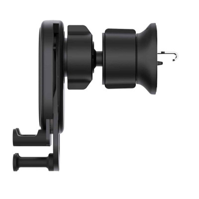 Автотримач для телефона з БЗП Baseus Stable Gravitational Wireless Charging Car Mount Pro 15W (Air Outlet Version) Black Автотримач для телефона з БЗП Baseus Stable Gravitational Wireless Charging Car Mount Pro 15W (Air Outlet Version) Black