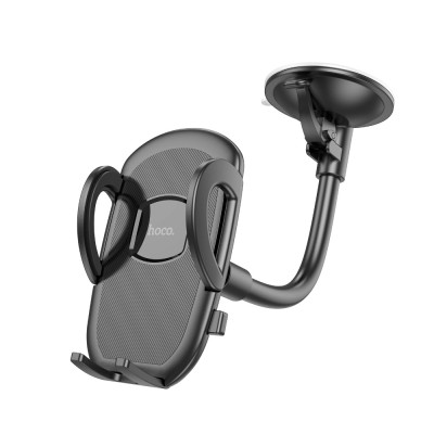 Автотримач для телефона HOCO H10 General car holder(windshield) Black Автотримач для телефона HOCO H10 General car holder(windshield) Black