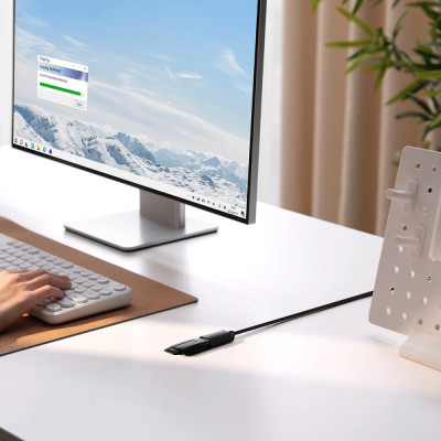 Кабель-подовжувач Baseus AirJoy Series USB3.0 Extension Cable 3m Cluster Black Кабель-подовжувач Baseus AirJoy Series USB3.0 Extension Cable 3m Cluster Black