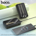 Внешний аккумулятор HOCO Q37A Graceful 22.5W+PD20W power bank with two cables(20000mAh) Black
