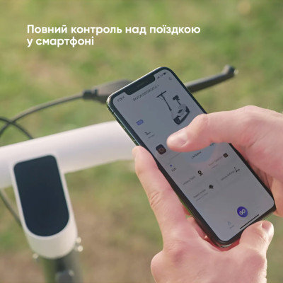 Електросамокат з сидінням OKAI Ceetle PRO EA10C White 10', 350(900)W, 25Km/h, 10.4Ah, 55Km, 20%, NFC, App.29kg