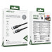 Кабель ACEFAST C22-03, Type-C to Type-C, 60W, 3A, 1.2m, Nylon Braid, Aluminum Alloy + TPE connectors, Black Кабель ACEFAST C22-03, Type-C to Type-C, 60W, 3A, 1.2m, Nylon Braid, Aluminum Alloy + TPE connectors, Black