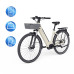 Електровелосипед OKAI EB10 Beige 28', 250(500)W, 14.4Ah, 100km, 25km\h, NFC, App, 29kg