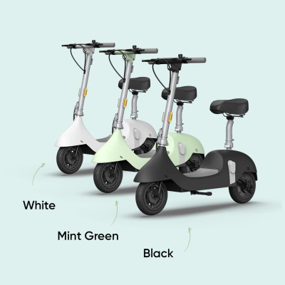 Електросамокат з сидінням OKAI Ceetle PRO EA10C Mint Green 10', 350(900)W, 25Km/h, 10.4Ah, 55Km, 20%,NFC, App, 29kg Електросамокат з сидінням OKAI Ceetle PRO EA10C Mint Green 10', 350(900)W, 25Km/h, 10.4Ah, 55Km, 20%,NFC, App, 29kg