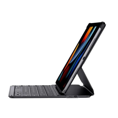 Клавіатура Baseus Brilliance Series Magnetic Keyboard Case for Pad (2019/2020/2021) 10.2″ Cluster Black (with Simple Series Type-C Cable)