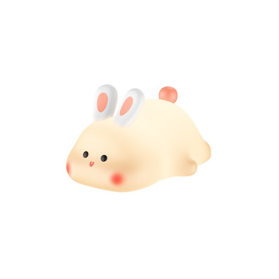 Светильник HOCO HX16 2W. 1200 mAh. Silicone lamp Rabbit