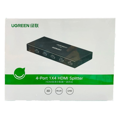 Сплітер UGREEN HDMI Splitter 1 In 4 Out EU