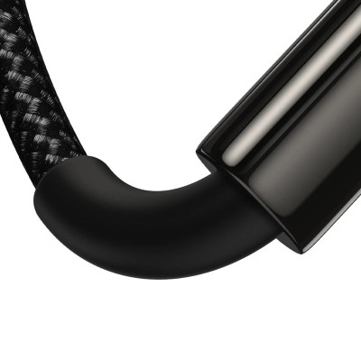 Кабель Baseus Tungsten Gold Fast Charging Data Cable USB to Type-C 100W 1m Black Кабель Baseus Tungsten Gold Fast Charging Data Cable USB to Type-C 100W 1m Black