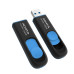 Флеш-накопичувач ADATA USB 3.2 UV 128 128Gb Black/Blue Флеш-накопичувач ADATA USB 3.2 UV 128 128Gb Black/Blue