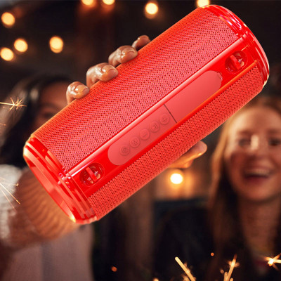 Портативна колонка BOROFONE BR12 Amplio sports wireless speaker Red