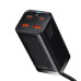 Мережевий зарядний пристрій Baseus GaN3 Pro Desktop Fast Charger 2U+2C 100W EU Black