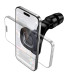 Автотримач для телефона HOCO H99 Crown magnetic car holder(headrest) black metal gray