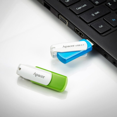 Флеш-накопичувач Apacer USB 2.0 AH335 64Gb Green