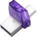 Флеш-накопичувач Kingston USB 3.2 DT microDuo 3C 256GB (Type-A/Type-C) (200Mb/s)