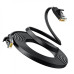 Мережевий кабель UGREEN Cat 6 U/UTP Lan Flat Cable 3m (Black) Мережевий кабель UGREEN Cat 6 U/UTP Lan Flat Cable 3m (Black)