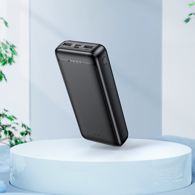Зовнішній акумулятор HOCO J111A Smart charge power bank(20000mAh) Black