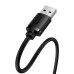 Кабель-подовжувач Baseus AirJoy Series USB3.0 Extension Cable 3m Cluster Black Кабель-подовжувач Baseus AirJoy Series USB3.0 Extension Cable 3m Cluster Black