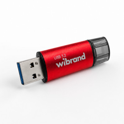 Флеш-накопичувач Wibrand USB 3.2 Gen1 Ladybug 32GB Red Флеш-накопичувач Wibrand USB 3.2 Gen1 Ladybug 32GB Red