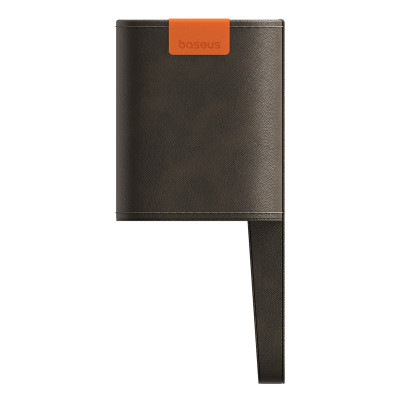 Автомобильный органайзер Baseus OrganizeFun Series Car Console Storage Organizer Marble Brown