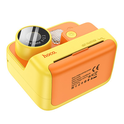 Камера для дітей HOCO DV200 800 mAh Dual lens children printing camera Yellow