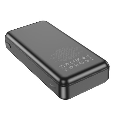 Зовнішній акумулятор HOCO J108A Universe 22.5W fully compatible power bank(20000mAh)Black