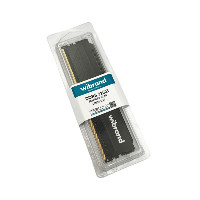 Оперативна пам'ять DDR5 Wibrand 32GB 5600MHz CL46 DIMM Heatsink Black
