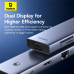 USB-хаб Baseus UltraJoy Series 10-Port HUB Docking Station Space Grey(Type-C to HDMI4K@60Hz*1+VGA*1+USB 3.0*3+PD*1+RJ45*1+SD/TF*1+3.5mm*1) USB-хаб Baseus UltraJoy Series 10-Port HUB Docking Station Space Grey(Type-C to HDMI4K@60Hz*1+VGA*1+USB 3.0*3+PD*1+RJ45*1+SD/TF*1+3.5mm*1)
