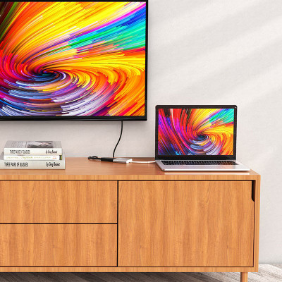 USB-хаб HOCO HB14 Easy use Type-C adapter(Type-C to USB3.0+HDMI+PD) Silver USB-хаб HOCO HB14 Easy use Type-C adapter(Type-C to USB3.0+HDMI+PD) Silver