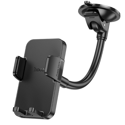 Автотримач для телефона HOCO H38 Cheetah car holder(windshield) Black Автотримач для телефона HOCO H38 Cheetah car holder(windshield) Black