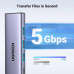 USB-хаб UGREEN CM511 USB-C To HDMI+3*USB 3.0 A+PD Power Converter