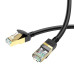 Мережевий кабель HOCO US02 Level pure copper gigabit ethernet cable(L=3M) Black Мережевий кабель HOCO US02 Level pure copper gigabit ethernet cable(L=3M) Black