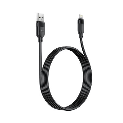 Кабель ACEFAST C16-02 TPU charging data cable USB-A to L Black