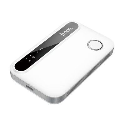 Маршрутизатор HOCO HI41 Mobile portable WiFi (Europe Asia and Africa) White Маршрутизатор HOCO HI41 Mobile portable WiFi (Europe Asia and Africa) White