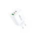 Мережевий зарядний пристрій REMAX Kiddy Series 40W 1A+2C Fast Charger RP-U123 EU-White