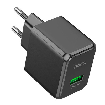 Мережевий зарядний пристрій HOCO N68 Nuevo single port PD20W charger White Мережевий зарядний пристрій HOCO N68 Nuevo single port PD20W charger White