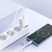 Мережевий зарядний пристрій з кабелем BOROFONE BA99A Breeze single port PD20W charger set(C to C) White Мережевий зарядний пристрій з кабелем BOROFONE BA99A Breeze single port PD20W charger set(C to C) White